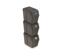 Contenitore WELLHOME Set di 3 cubi di riciclaggio, 20 l