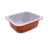 CONTENITORI AL.SMOOTH TERR.1PZ X50 AS220582 / MM.150X125H50 / 582CC