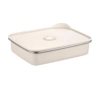 Contenitori alimentari - Contenitore di stoccaggio alimentare in acciaio inox, scatola ermetica che va al forno a microonde, scatola da cucina portatile riutilizzabile, design resistente alle perdite