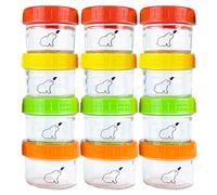 Contenitori Alimentari Vetro Ermetici Bimbi Da 120Ml (12Pz) - Contenitori Pappa