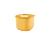Guzzini - Kitchen Active Design, STORE&MORE BIO, Contenitore Ermetico Alto per Frigo/Freezer/Microonde (S) - Giallo Mango, 12,2 x 12,2 x h9,8 cm | 750cc - 170722236