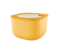 Guzzini - Kitchen Active Design, STORE&MORE BIO, Contenitore Ermetico Alto per Frigo/Freezer/Microonde (L) - Giallo Mango, 19,5 x 19,5 x h12,3 cm | 2800 cc - 170724236