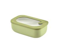 Guzzini - Kitchen Active Design, STORE&MORE BIO, Contenitore Ermetico Rettangolare per Frigo/Freezer/Microonde - Verde Avocado, 20 x12 x h7cm | 900 ml - 171001253