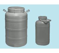 Fusto bocca larga x rubinetto hdpe lt 50 mm 355 h.mm 625 3/4f