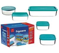 CONTENITORI COPPE IN VETRO FRIGOVERRE BORMIOLI COMPACT SET 5PZ