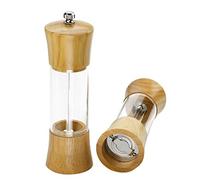 Contenitori Cucina Mulino manuale per spezie in legno Macinino da cucina Utensile da cucina Cucina, da e bar (Brown, One Size)