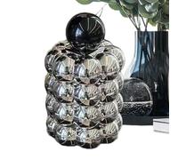Contenitori da bagno di lusso leggeri decorativi del supporto | Qtip Holder Light Luxury contenitori da bagno per camera da letto, soggiorno, bagno Vanity controsoffitto organizzatore