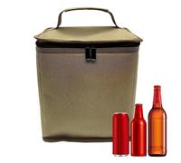 Contenitori da campeggio, organizer da campeggio con manici, borsa multiuso da campeggio, scomparti a strati per picnic e garage, perfetti per riporre in modo organizzato ed efficiente, cachi, Refer