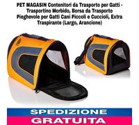 Contenitori da Trasporto x Gatti E Cani-Trasportino Morbido, Borsa Da Trasporto