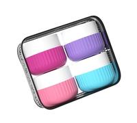 Contenitori Da Viaggio Per Articoli Da Toeletta Barattoli Crema Silicone Barattoli Per Perdite Plastica Con Coperchi Creme Faccia Perdite Viaggio Essentials Con Coperchio