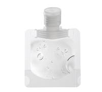 Contenitori da viaggio per liquidi, sacchetti da spremere per liquidi, contenitori da viaggio ricaricabili a prova di perdite, contenitori da viaggio ricaricabili per articoli da toeletta, 30 ml/50 ml