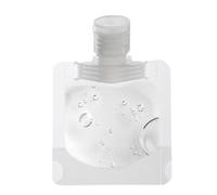 Contenitori da viaggio per liquidi, sacchetti da spremere ricaricabili con dimensioni da 30 ml, 50 ml, 100 ml, flaconi da toilette portatili per balsamo, lozioni, shampoo, esigenze di viaggio, 1 pezzo