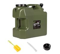 Contenitori d'acqua con spigot, serbatoio di stoccaggio portatile da 4,8 galloni, robusta costruzione PE, sigillo a prova di perdite, ideale per campeggio, escursioni, picnic, barbecue e crisi all'ape