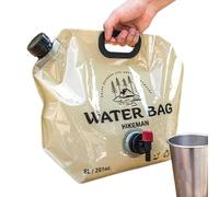 Contenitori D'acqua Per - Carrello Di Stoccaggio 'acqua Pieghevole 8L Con Tetto | Portatore Di Acqua Potabile Pieghevole | Borsa 'acqua Ciotola Di Acqua Per All'aperto Campeggio Picnic BB