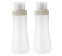 Contenitori di condimento da 2 pezzi, shaker di zucchero a velo da 350 ml con coperchio, bottiglia di spremitura in plastica per cacao setaccio, polvere di cannella, zucchero, caffè al cioccolato