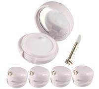 Contenitori di lucidalabbra 5pcs, da 20 g di contenitori in balsamo per labbra vuoti con spazzola in silicone e guarnizione per la conservazione della maschera per le labbra