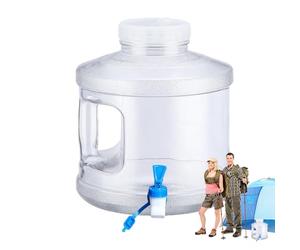 Contenitori di stoccaggio 'acqua, 7,5 litri con manico - Secchio d'acqua con beccuccio, per escursioni, picnic, campeggio, giardino, barbecue, viaggio patio terrazzo