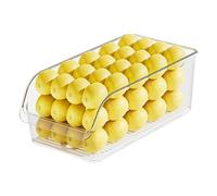 Contenitori di stoccaggio di frutta per frigorifero, contenitori per frutta e verdura | Contenitori per alimenti trasparenti per congelatore | Organizzatore cassetto