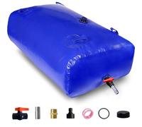 Contenitori di Stoccaggio per Vescica d'Acqua da 330L, Serbatoio d'Acqua Portatile Pieghevole Borsa per Acqua Dolce di Grande Capacità, Resistenza alla Siccità, Prevenzione Incendi