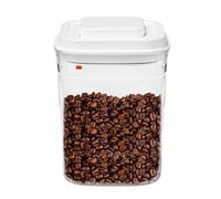 Contenitori di stoccaggio quadrati con coperchi-scatole di tenuta di tipo stampa, organizzatore leggero ispessito | Presentazione della cucina a risparmio spaziale, contenitore snack multiuso, support