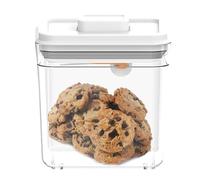 Contenitori di stoccaggio quadrati con coperchi-scatole di tenuta di tipo stampa, organizzatore leggero ispessito | Presentazione della cucina a risparmio spaziale, contenitore snack multiuso, support