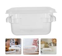 Contenitori di stoccaggio quadrati per uso alimentare con coperchi Secchio
