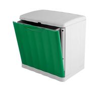 Contenitori Ecospace 40x30x40 Verde Grigio Stefanplast