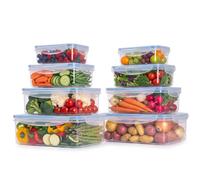 Contenitori ermetici alimenti, set 8 pz