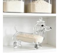 Contenitori ermetici multiuso per alimenti per animali domestici (12 × 10 × 20 cm) - Barattoli per snack per biscotti e biscotti, adatti anche per farina/pasta/dolci, organizer per cucina e dispensa