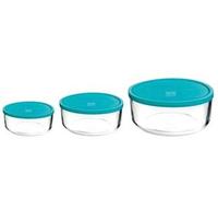 Contenitori Frigoverre Classic Tondo Ø 180 mm CL.125 Bormioli 6 Pezzi