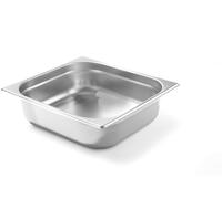 Hendi Contenitore Gastronorm GN 2/3 Budget Line - Acciaio inox 9L 354x325x100mm -40° a 300°C