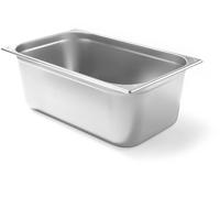 HENDI Contenitore Gastronorm GN 1/1, Kitchen Line, resistenza termica -40 °C a 250 °C, 28L, 530x325x(H) 200mm, acciaio inox