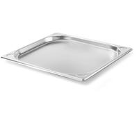 HENDI Contenitore Gastronorm, GN 2/3, resistenza termica -40 °C a 300 °C, compatibile con i forni a convezione, frigoriferi, bagno María, chafing dishes, 1.5L, 354x325x(H)20mm, acciaio inox