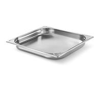 HENDI Contenitore Gastronorm, GN 2/3, resistenza termica -40 °C a 300 °C, compatibile con i forni a convezione, frigoriferi, bagno María, chafing dishes, 3L, 354x325x(H)40mm, acciaio inox