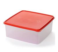 Contenitori in plastica con coperchio, contenitori da 11 l con coperchio, contenitori ermetici in plastica per alimenti, cibo per animali domestici, riso, contenitori impilabili trasparenti per