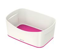 Contenitori Leitz MyBox® Leitz - 24,6x16x9,8 cm - bianco/fucsia metallizzato - 5