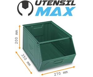 CONTENITORI METALBOX TERRY IN METALLO A BOCCA DI LUPO