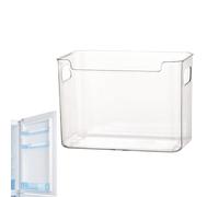 Contenitori Organizzatori per Congelatore Conservazione Trasparente per | Contenitore Impilabile per Frigorifero per Cucina Casa Ufficio Negozio Garage Snack Frutta Yogurt Bibite