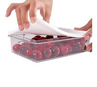 Contenitori per alimenti, contenitori per congelatore, con coperchio, impilabili e portatili, per uova, frutta e verdura