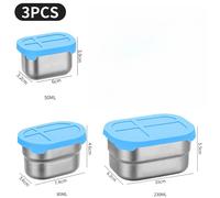 Contenitori per alimenti in acciaio resistente per for alle perdite 304 SS con