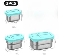 Contenitori per alimenti in acciaio resistente per for alle perdite 304 SS con