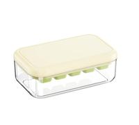 Contenitori per cubetti di ghiaccio per congelatore con coperchio | Facile sformato,Facile rimozione di cubetti di ghiaccio - Per bevitori padroni di casa Proprietari Ufficio Casa Bar E Club Feste