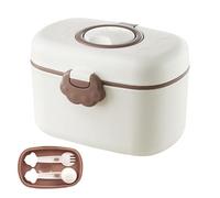 Contenitori per formule - Porta formule e snack - Contenitore ermetico per snack per uso quotidiano, asilo, casa, cucina, asilo, attività all'aperto, frutta caramelle