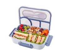 Contenitori per il pranzo - 4 Scomparti A Prova Di Perdite - Contenitori Organizzatore di Alimenti,Per Picnic Campeggio Escursionismo Arrampicata Lavoro Scuola Mangiare Fuori Feste e All'Aria Aperta
