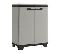 Keter Planet - Contenitore differenziata 2x110 L, grigio, 68x39x92 cm