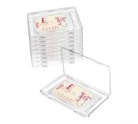 Contenitori per latte Materno 8 Trasparenti Salvaspazio Contenitori(8 Pcs) | 8 contenitori capienti, design per trasparente per date, impilabili nel frigo, plastica per sicura, organizzazione efficiente
