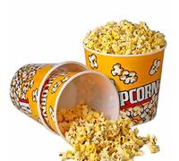 Contenitori per popcorn, plastica, 3 pezzi