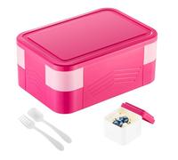 Contenitori Per Scatola Da Pranzo | Contenitore Per Alimenti Impilati | Scatola Alimentare A 2 Scomparti Multipli, Contenitori Per Preparazione Pasti Per Il Lavoro Scuola, Scatole