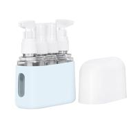 Contenitori per Shampoo da Viaggio Dispenser Ricaricabile Portatile 4 In 1