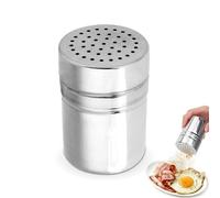 Contenitori per Spezie con Fori, Dragare in Acciaio Inossidabile per Farina di Cacao alla Cannella per la Cottura e Condimenti 3,0 * 2,0 * 2,0 pollici